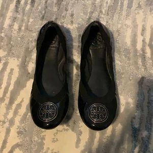 Tory Burch Caroline Patent Leather Ballet Flats